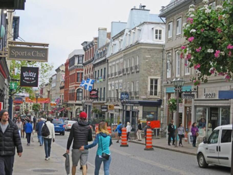 Loft Style Industriel-Centre-Ville+Parking Gratuit Quebec City Ruang foto